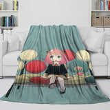 Laden Sie das Bild in den Galerie-Viewer, Anime Spy X Family Blanket Flannel Fleece Kids Throw Room Decoration