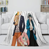 Laden Sie das Bild in den Galerie-Viewer, Anime Spy X Family Blanket Flannel Fleece Kids Throw Room Decoration