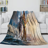Laden Sie das Bild in den Galerie-Viewer, Aquaman and the Lost Kingdom Blanket Flannel Fleece Throw Room Decoration