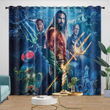 Laden Sie das Bild in den Galerie-Viewer, Aquaman and the Lost Kingdom Curtains Blackout Window Drapes