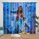 Laden Sie das Bild in den Galerie-Viewer, Aquaman and the Lost Kingdom Curtains Blackout Window Drapes