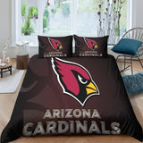 Laden Sie das Bild in den Galerie-Viewer, Arizona Cardinals Bedding Set Duvet Cover Without Filler