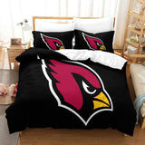 Laden Sie das Bild in den Galerie-Viewer, Arizona Cardinals Bedding Set Duvet Cover Without Filler