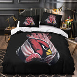 Laden Sie das Bild in den Galerie-Viewer, Arizona Cardinals Bedding Set Duvet Cover Without Filler