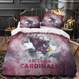 Laden Sie das Bild in den Galerie-Viewer, Arizona Cardinals Bedding Set Duvet Cover Without Filler