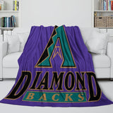 Laden Sie das Bild in den Galerie-Viewer, Arizona Diamondbacks Blanket Flannel Throw Room Decoration