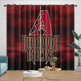 Laden Sie das Bild in den Galerie-Viewer, Arizona Diamondbacks Curtains Blackout Window Drapes Room Decoration