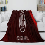 Laden Sie das Bild in den Galerie-Viewer, Associazione Calcio Milan Blanket Flannel Fleece Room Decoration