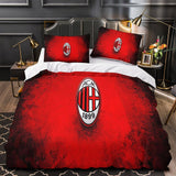Laden Sie das Bild in den Galerie-Viewer, Associazione Calcio Milan Duvet Cover Bedding Set Without Filler