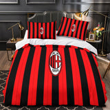 Laden Sie das Bild in den Galerie-Viewer, Associazione Calcio Milan Duvet Cover Bedding Set Without Filler
