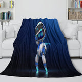 Laden Sie das Bild in den Galerie-Viewer, Astro Bot Decke Flanell Überwurf Raumdekoration