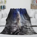 Laden Sie das Bild in den Galerie-Viewer, Astronaut Blanket Flannel Kids Room Throw