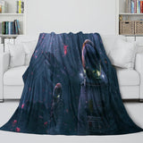 Laden Sie das Bild in den Galerie-Viewer, Astronaut Blanket Pattern Flannel Kids Room Throw