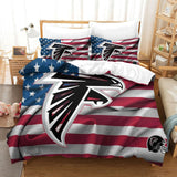 Laden Sie das Bild in den Galerie-Viewer, Atlanta Falcons Bedding Set Duvet Cover Without Filler