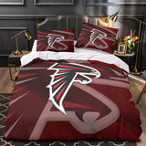 Laden Sie das Bild in den Galerie-Viewer, Atlanta Falcons Bedding Set Duvet Cover Without Filler