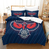 Laden Sie das Bild in den Galerie-Viewer, Atlanta Hawks Bedding Set Duvet Cover Without Filler