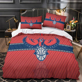 Laden Sie das Bild in den Galerie-Viewer, Atlanta Hawks Bedding Set Duvet Cover Without Filler