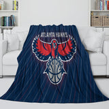 Laden Sie das Bild in den Galerie-Viewer, Atlanta Hawks Blanket Flannel Fleece Throw Room Decoration