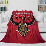 Laden Sie das Bild in den Galerie-Viewer, Atlanta Hawks Blanket Flannel Fleece Throw Room Decoration