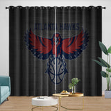 Laden Sie das Bild in den Galerie-Viewer, Atlanta Hawks Curtains Blackout Window Drapes Room Decoration