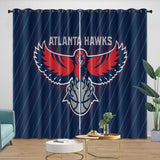 Laden Sie das Bild in den Galerie-Viewer, Atlanta Hawks Curtains Blackout Window Drapes Room Decoration