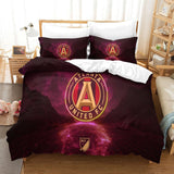 Laden Sie das Bild in den Galerie-Viewer, Atlanta United FC Bedding Set Duvet Cover Without Filler