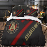 Laden Sie das Bild in den Galerie-Viewer, Atlanta United FC Bedding Set Duvet Cover Without Filler