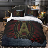 Laden Sie das Bild in den Galerie-Viewer, Atlanta United FC Bedding Set Duvet Cover Without Filler