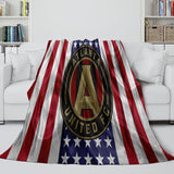 Laden Sie das Bild in den Galerie-Viewer, Atlanta United FC Blanket Flannel Fleece Throw Room Decoration