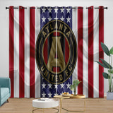 Laden Sie das Bild in den Galerie-Viewer, Atlanta United FC Curtains Blackout Window Drapes Room Decoration