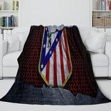 Laden Sie das Bild in den Galerie-Viewer, Atlético Madrid Blanket Flannel Fleece Kids Room Decoration