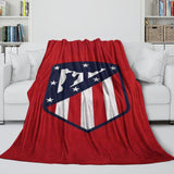Laden Sie das Bild in den Galerie-Viewer, Atlético Madrid Blanket Flannel Fleece Kids Room Decoration