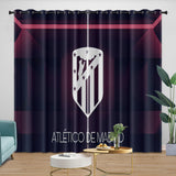 Laden Sie das Bild in den Galerie-Viewer, Atlético Madrid Curtains Blackout Window Drapes Room Decoration