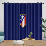Laden Sie das Bild in den Galerie-Viewer, Atlético Madrid Curtains Blackout Window Drapes Room Decoration