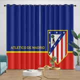 Laden Sie das Bild in den Galerie-Viewer, Atlético Madrid Curtains Blackout Window Drapes Room Decoration