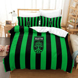 Laden Sie das Bild in den Galerie-Viewer, Austin FC Bedding Set Duvet Cover Without Filler