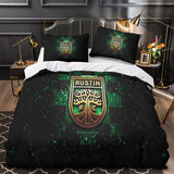 Laden Sie das Bild in den Galerie-Viewer, Austin FC Bedding Set Duvet Cover Without Filler