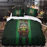 Laden Sie das Bild in den Galerie-Viewer, Austin FC Bedding Set Duvet Cover Without Filler