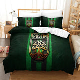 Laden Sie das Bild in den Galerie-Viewer, Austin FC Bedding Set Duvet Cover Without Filler