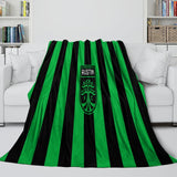 Laden Sie das Bild in den Galerie-Viewer, Austin FC Blanket Flannel Fleece Throw Room Decoration