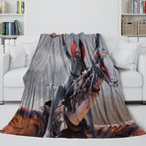 Laden Sie das Bild in den Galerie-Viewer, Avatar Fire and Ash Blanket Flannel Throw Room Decoration