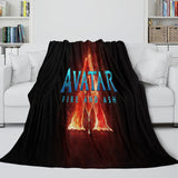 Laden Sie das Bild in den Galerie-Viewer, Avatar Fire and Ash Blanket Flannel Throw Room Decoration