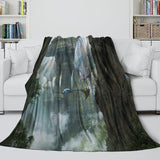 Laden Sie das Bild in den Galerie-Viewer, Avatar Fire and Ash Blanket Flannel Throw Room Decoration