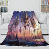 Laden Sie das Bild in den Galerie-Viewer, Avatar Fire and Ash Blanket Flannel Throw Room Decoration