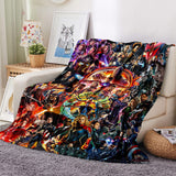 Laden Sie das Bild in den Galerie-Viewer, Avengers Blanket Flannel Kids Throw