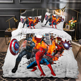 Laden Sie das Bild in den Galerie-Viewer, Avengers Duvet Cover Pattern Bedding Set Without Filler