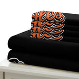 Laden Sie das Bild in den Galerie-Viewer, Baltimore Orioles Bedding Set Quilt Cover Without Filler