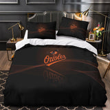 Laden Sie das Bild in den Galerie-Viewer, Baltimore Orioles Bedding Set Quilt Cover Without Filler