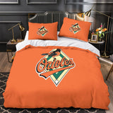 Laden Sie das Bild in den Galerie-Viewer, Baltimore Orioles Bedding Set Quilt Cover Without Filler
