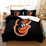 Laden Sie das Bild in den Galerie-Viewer, Baltimore Orioles Bedding Set Quilt Cover Without Filler
